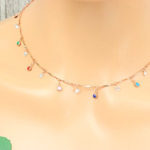 "Minimalist Necklace Chain, Elegant Jewelry for Women & Girls | MLCRC1282 - Picture 9 of 10